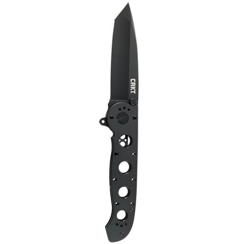 Columbia River CRKT M16-04KS Carson Flipper Knife Tanto Frame Lock Black Stainless Handle