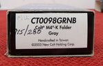 Colt Knife CT0098GRNB M4-K Folder Fred Carter Button Lock 2003 CryoEdge Aluminum