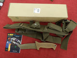Columbia River CRKT M60-14NKD SOTFB Tactical Recurve Tanto Knife Desert Tan AUS-8