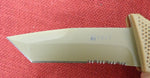 Columbia River CRKT M60-14NKD SOTFB Tactical Recurve Tanto Knife Desert Tan AUS-8