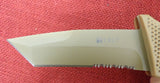 Columbia River CRKT M60-14NKD SOTFB Tactical Recurve Tanto Knife Desert Tan AUS-8