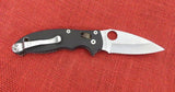 Spyderco C101GP Vintage Manix Hollow Ground Knife S30V USA Made
