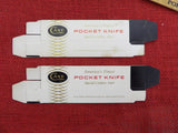 Case Knife 2 Boxes 4 3/8" ONLY Original Vintage Late 70's-80's Box
