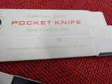 Case Knife 2 Boxes 4 3/8" ONLY Original Vintage Late 70's-80's Box