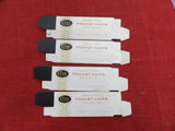 Case Knife 4 Boxes 4 3/8" ONLY Original Vintage Late 70's-80's Box
