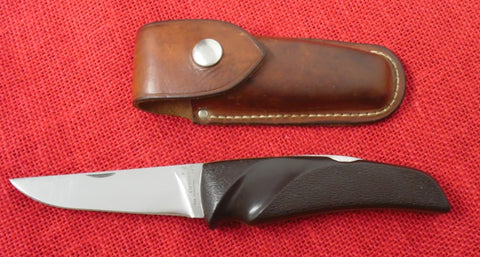 Gerber First Folding Hunter Knife Delrin Handle USA Lock Back Stainless Lot#MK-38