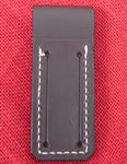 Gerber 6201 Folding Sportsman II Knife Brass/Wood Inserts USA Made 1980's w/ Sheath Lightly Used Lot#MK-29