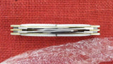 Marble's Knife MR125 Congress 4 Blade Cut Pearl Handle Carbon Blades Zipper Storage Pouch