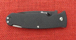 Ontario Knife OKC 9103 Dozier Strike Lockback Black Plain Blade G10 Handles  ON-2