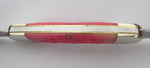 Case Knife Bubba Gum Lady Case Canoe USA 1998 Pink Jig Bone UNUSED