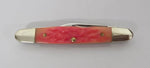 Case Knife Bubba Gum Lady Case Dwight Eisenhower USA 1999 Pink Jig Bone UNUSED