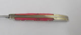 Case Knife Bubba Gum Lady Case Tiny Toothpick USA 1997 Pink Jig Bone UNUSED