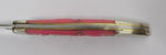 Case Knife Bubba Gum Lady Case Tiny Toothpick USA 1997 Pink Jig Bone UNUSED
