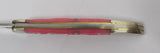 Case Knife Bubba Gum Lady Case Tiny Toothpick USA 1997 Pink Jig Bone UNUSED