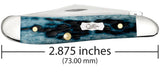 Case 51858 Peanut Knife Mediterranean Blue 6220 SS