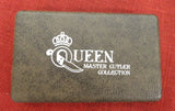 Queen City Cutlery Co 1982 Easy Opener Master Cutler Black Delrin NOS