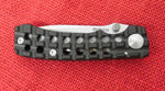 Ruger by CRKT R1804 Harsey Go-N-Heavy Compact Folding Knife Aluminum Handle Jeff Veff Serrations