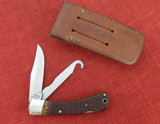 Remington R-3 Big Game Knife 1990's Camillus Guthook Saw Delrin Handle