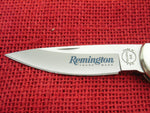 Remington R50033 Silver Bullet Knife 2019 Buck Made 532 Bucklock Ivory Paper Micarta 420HC USA