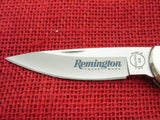 Remington R50033 Silver Bullet Knife 2019 Buck Made 532 Bucklock Ivory Paper Micarta 420HC USA Lot#BU-297