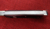 Burnt Chimney Redbone Hound Trapper Knife Boker Solingen Germany Red Bone