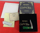 Remington Knife 18943 Cartridge Collector .223 Green Baby Bullet Trapper  USA 1 of 500