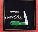 Remington Knife 18943 Cartridge Collector .223 Green Baby Bullet Trapper  USA 1 of 500