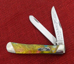 Case S9254RB Trapper Knife Rainbow Corelon Premier Edition 2019 Slant Bolsters 1 of 2500