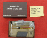 Schrade Knife Care Kit SAK-1 Brown Box 1980's NICE RARE
