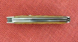 Sargent USA Queen City 1992 NKCA Knife Brown Bone Trapper Etched