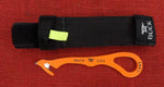 Buck 0299ORG 299 Strap Cutter Traction Orange Cerakote USA Lot#BU-424