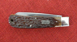 Craftsman Knife Camillus Jumbo Trapper 100 years Sears Roebuck 1986 Jig Bone