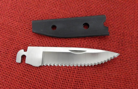 Buck 0428 42821 428 V52 Serrated Drop Point Blade Selector Knife USA Lot#-Serdrop-2
