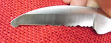 Buck 0428 4285X 428 V52 Serrated Gutting Blade Selector Knife USA 1991 Lot#serguthook-3