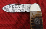 Case 02623 Sleeve Board Snow Shoe 1989 NKCA Knife ROG 62070 SS