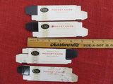 Case Knife 4 Boxes ONLY 3 1/4" Original Vintage Late 70's-80's Box