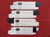 Case Knife 4 Boxes ONLY 3 1/4" Original Vintage Late 70's-80's Box