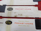 Case Knife 4 Boxes ONLY 3 1/4" Original Vintage Late 70's-80's Box