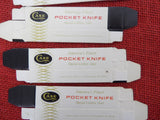 Case Knife 6 Boxes ONLY 3 1/4" Original Vintage Late 70's-80's Box