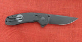 SOG Knife 12-38-03-57 Tac XR Black Out Partially Serrated D2 Blade G10 Handle