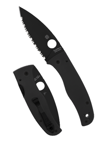 Spyderco C263GSBK Bodacious Compression Lock Knife G10 Black S30V USA