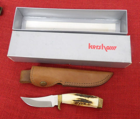 Kershaw Knife Stag Hunter Skinner Dan Harrison Signature 1980's WOW