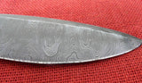 Craig Steketee Custom Stek Knife 17" Kukri Handmade Damascus Horn Handle RARE