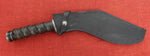 Craig Steketee Custom Stek Knife 17" Kukri Handmade Damascus Horn Handle RARE