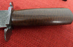 Craig Steketee Custom Stek Knife 12 1/2" Dagger Handmade Damascus Exotic Wood Handle RARE