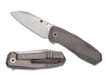 Spyderco C158TIP3 Techno 3 Flipper Knife CTS-XHP Blade Titanium Handle Frame Lock Marcin Slysz