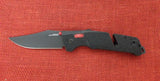SOG Knife 11-12-01-57 Trident AT MK3 Black GRN Handle Red Accents Plain Edge D2 (Copy)