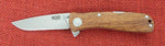 SOG Knife TWI17-BX Twitch Wood Handle S.A.T. Assisted Flipper AUS-8 Lockback