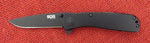 SOG Knife TWI12 Twitch Black Aluminum S.A.T. Assisted Flipper AUS-8 Lockback