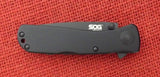SOG Knife TWI12 Twitch Black Aluminum S.A.T. Assisted Flipper AUS-8 Lockback
